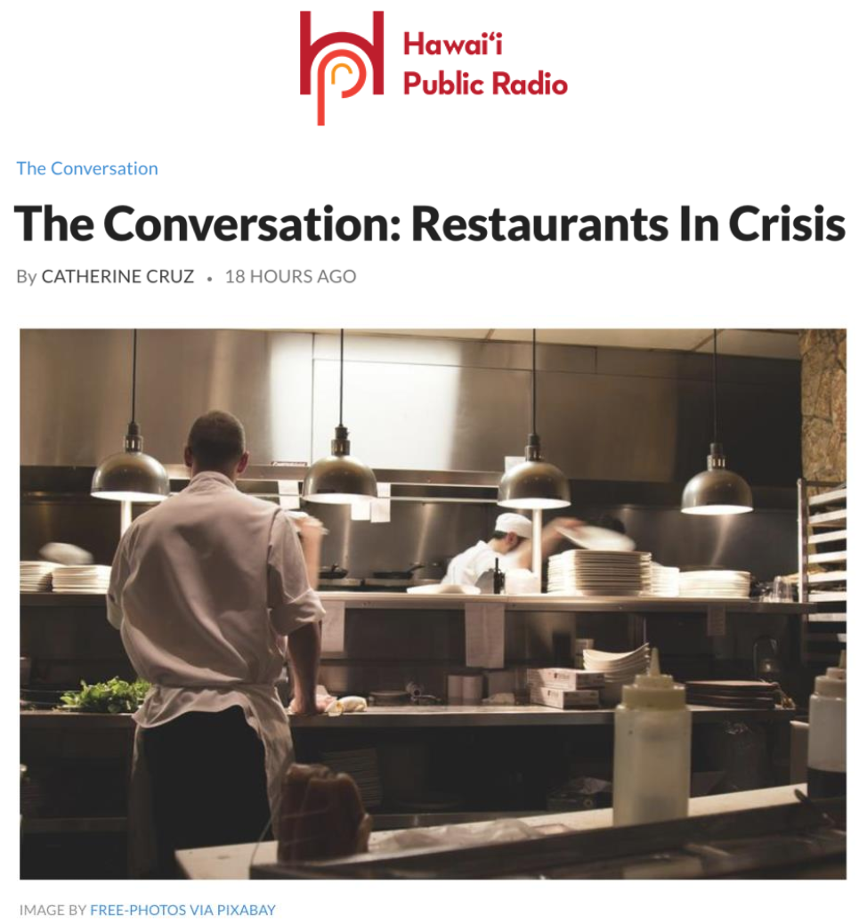 Feature image forThe Conversation: Restaurants In Crisis